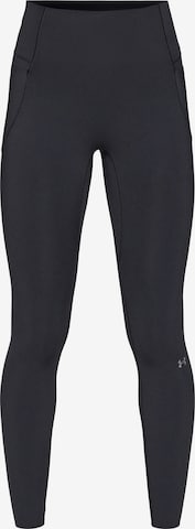 juoda UNDER ARMOUR Siauras Sportinės kelnės 'Elite': priekis