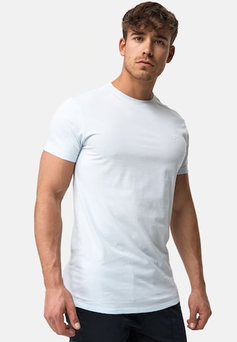INDICODE JEANS Shirt ' Kloge ' in Wit: voorkant