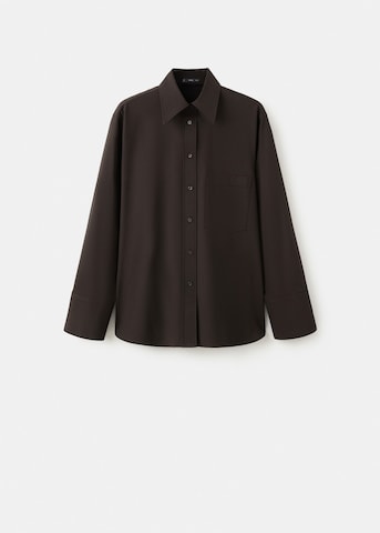 MANGO Blouse 'Aura' in Brown