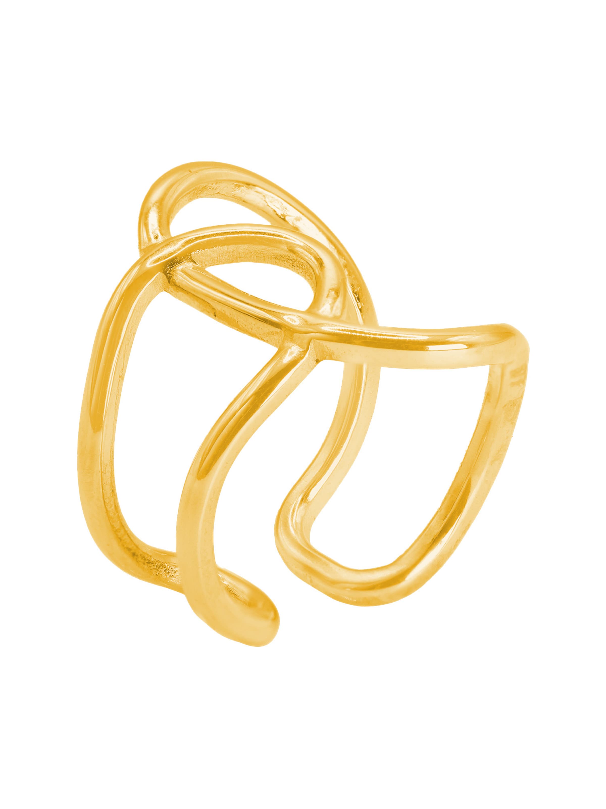 Heideman Ring 'Natta' in Gold: front