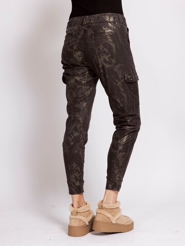 Zhrill Slimfit Cargohose 'ZHDAISEY'‌‌‌‌ in Schwarz