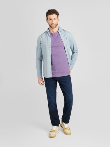 FARAH Regular Fit Hemd 'STEEN' in Blau