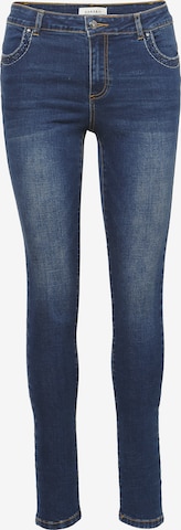 KOROSHI Skinny Jeans in Blue: front