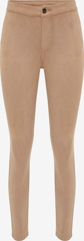 CIPO & BAXX Regular Pants in Beige: front