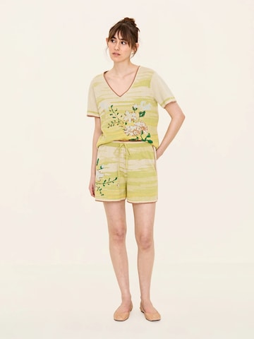 Regular Pantalon 'Sunset' Odd Molly en vert