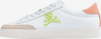 Scalpers Låg sneaker 'New Gala' i beige / ljusgrön / orange / off-white, Produktvy