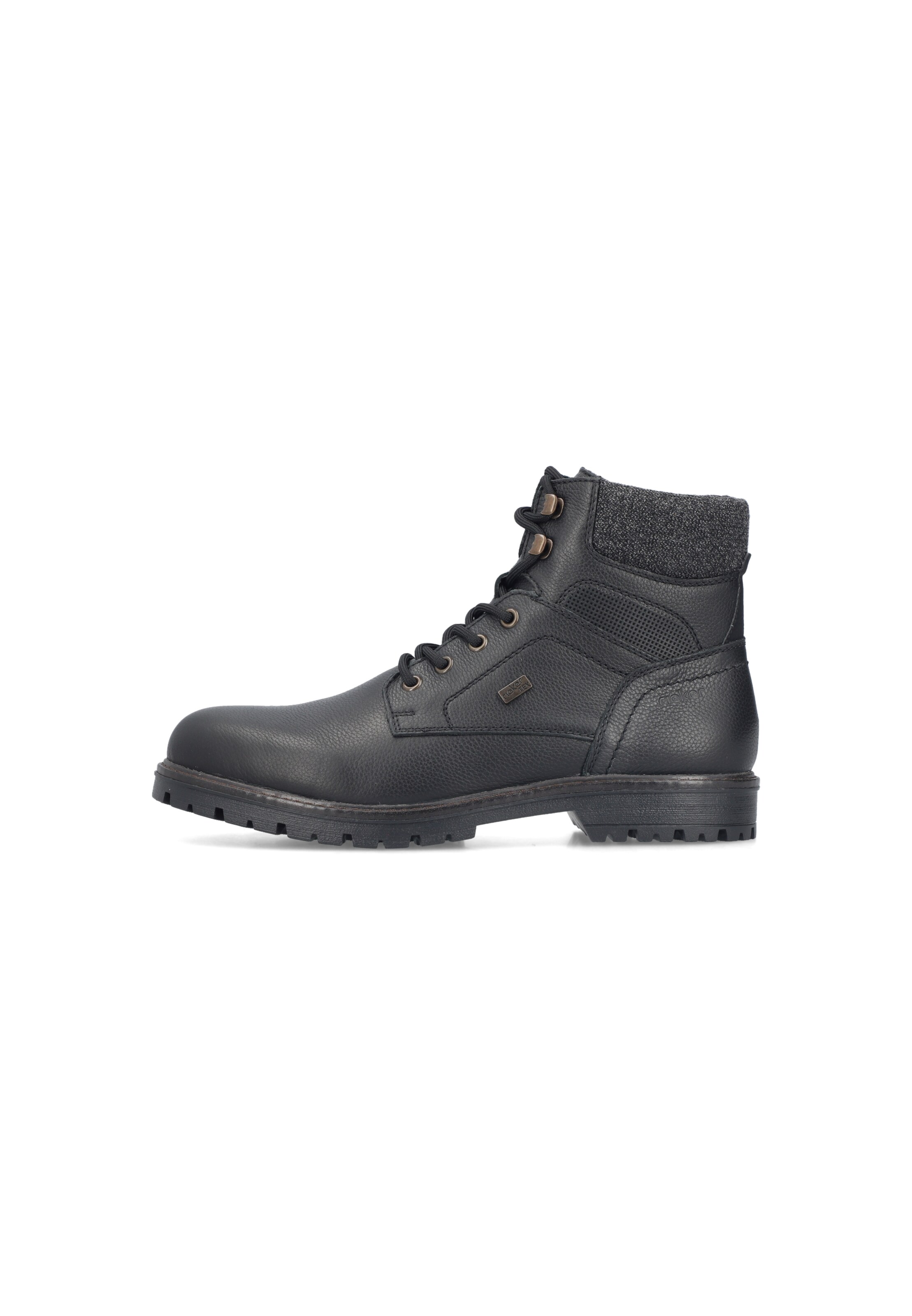 Bottines à lacets Rieker en noir