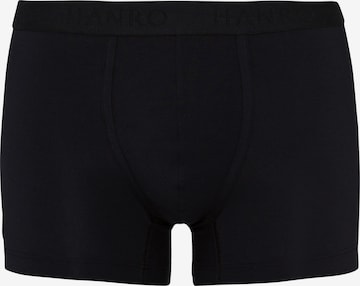 Hanro Boxer shorts 'Cotton Essentials' in Black: front