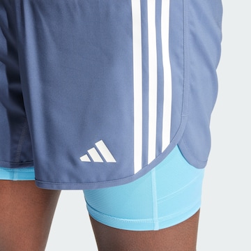 ADIDAS PERFORMANCE Regular Shorts 'Own the Run' in Blau