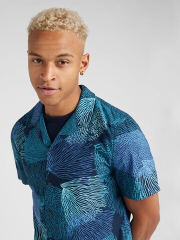 Coupe slim Chemise s.Oliver en bleu