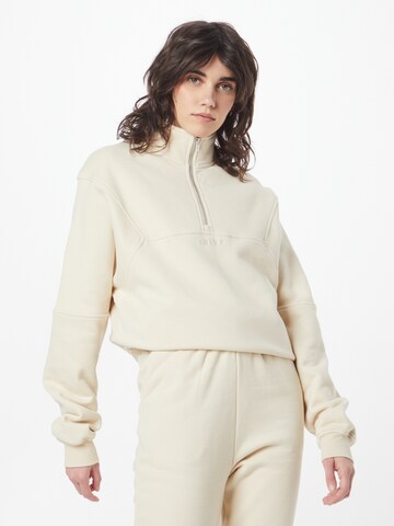 aim'n Sport sweatshirt 'CAFE AU LAIT' i beige: framsida