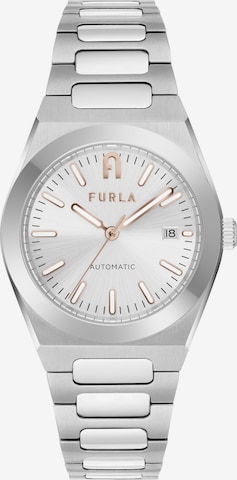 FURLA Analog Watch 'Furla Watches' in Silver: front
