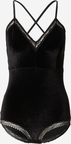 LingaDore Bodysuit in Black: front