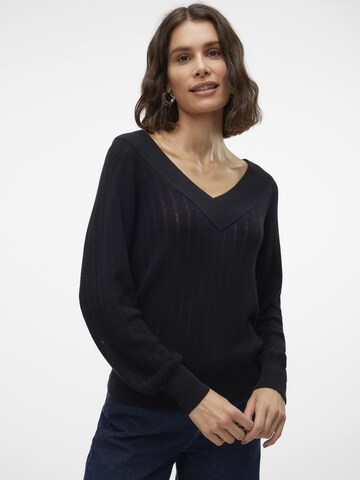 VERO MODA Pullover 'VMNewLexsun' in Schwarz
