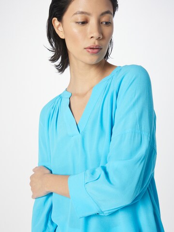 COMMA Bluse in Blau