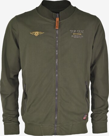 TOP GUN Between-Season Jacket ' ' in Green: front