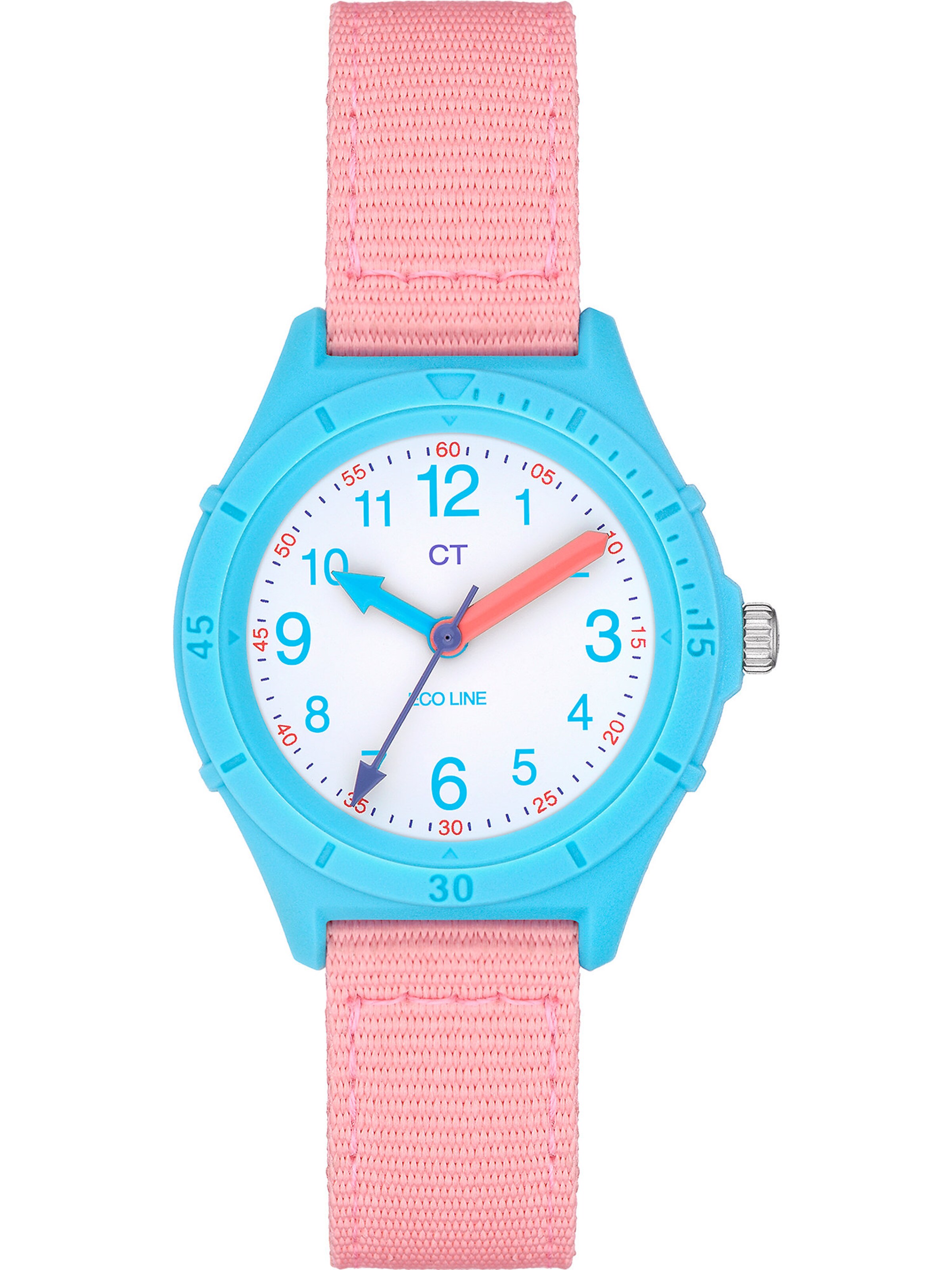 Cool Time Watch in Blue: front