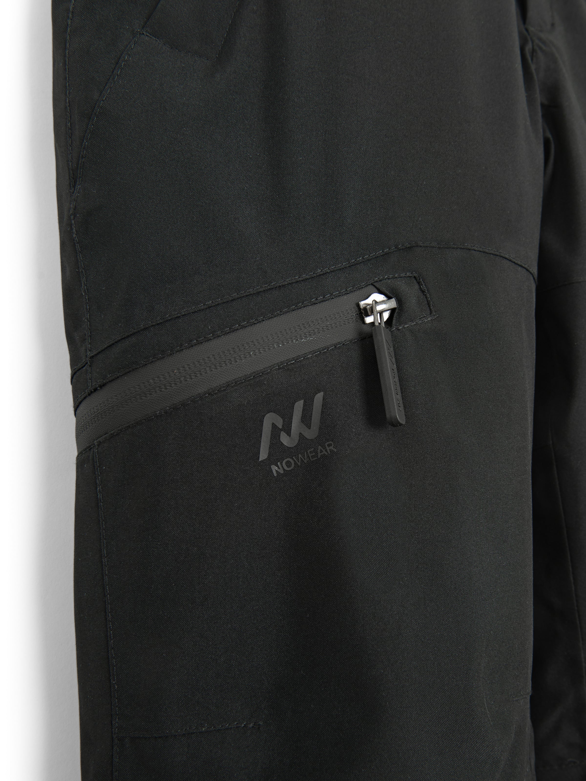 NoWear - regular Pantalón de montaña en negro