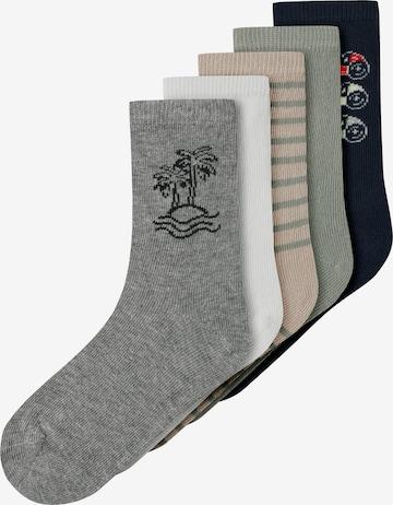 Chaussettes 'NMMVAGN' NAME IT en beige : devant