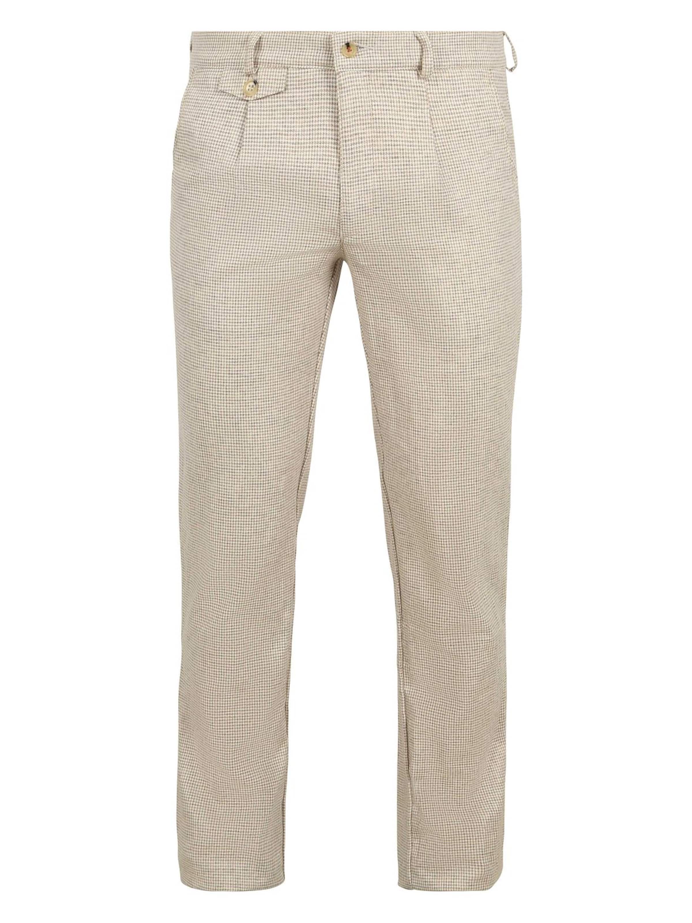 Suitable Regular Chino 'Pico' in Beige: voorkant