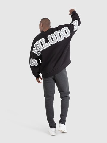 Sweat-shirt 'Brail' Smilodox en gris