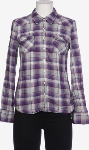 Tommy Jeans Bluse M in Lila: predná strana