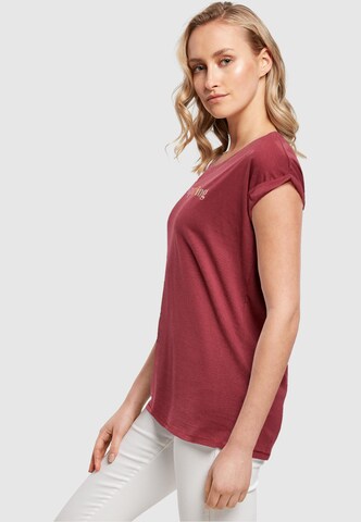 Merchcode Shirt 'Spring - Spring' in Rood