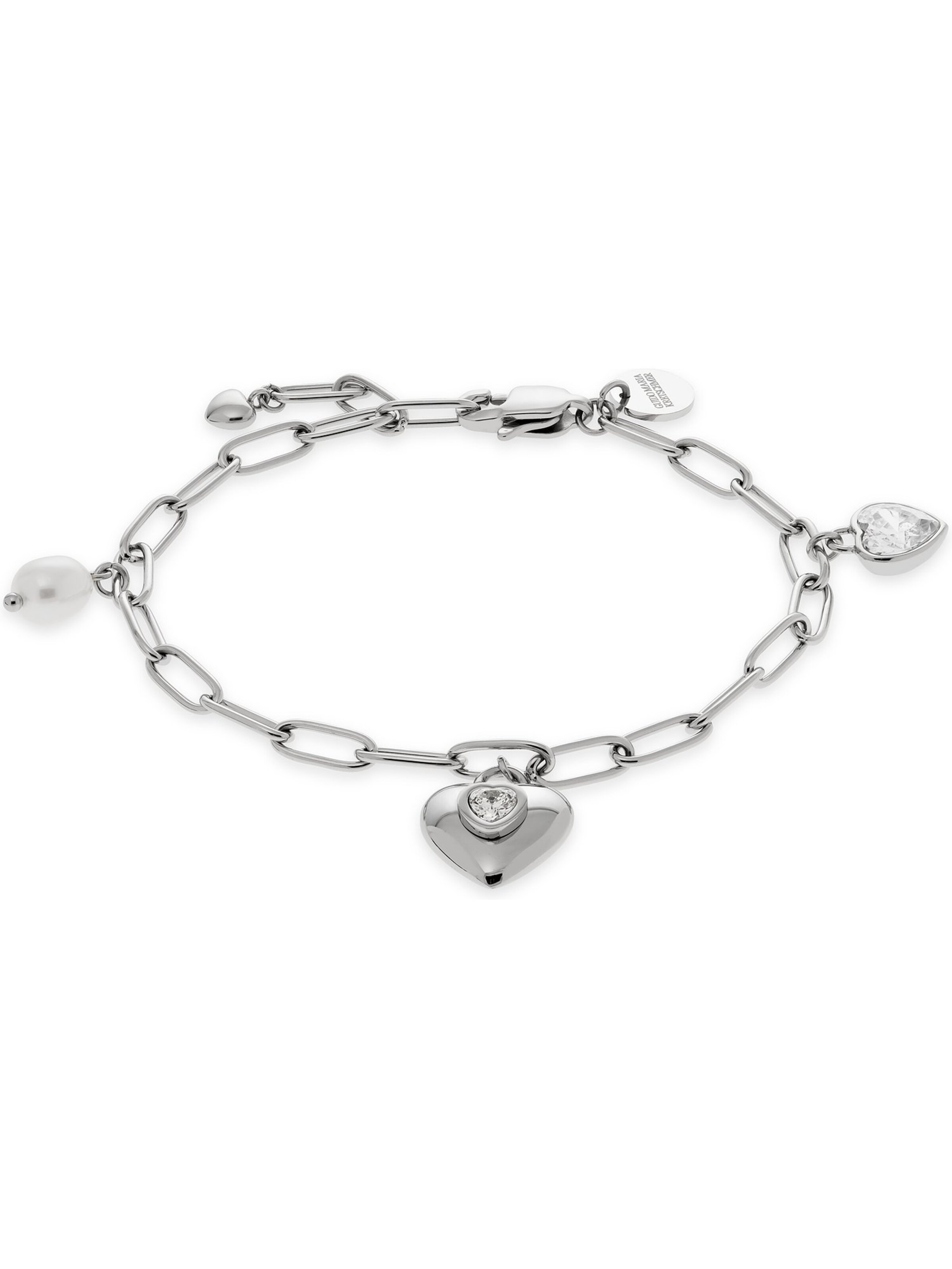 Guido Maria Kretschmer Jewellery Schnürschuh in Silber: Vorderseite