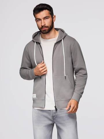 Sweat-shirt Ombre en gris : devant