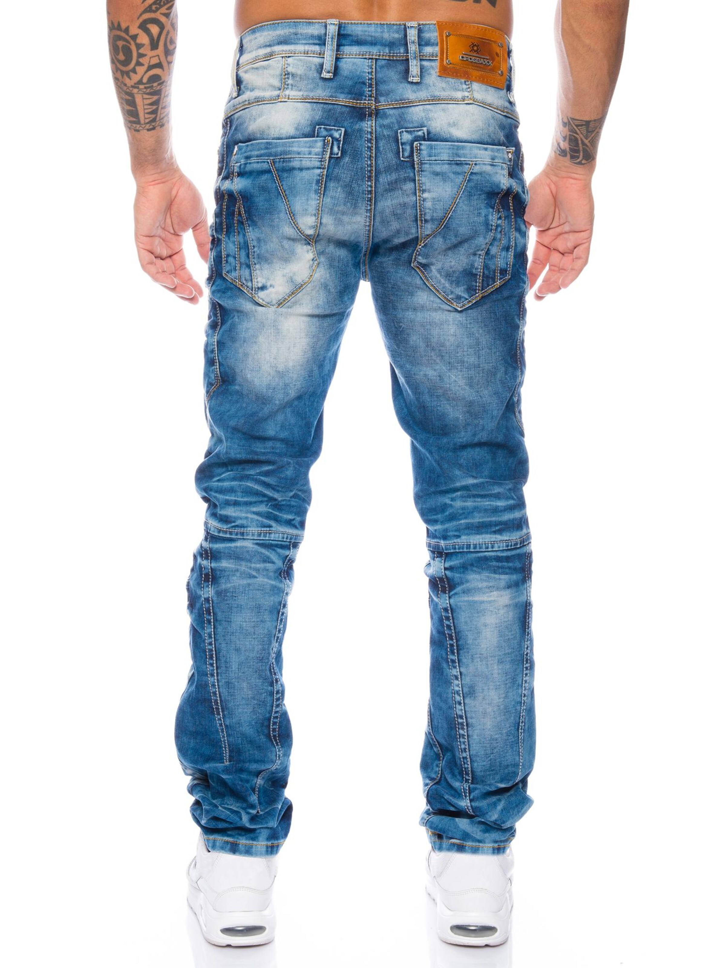 CIPO & BAXX Regular Jeans 'BJ346' in Blue
