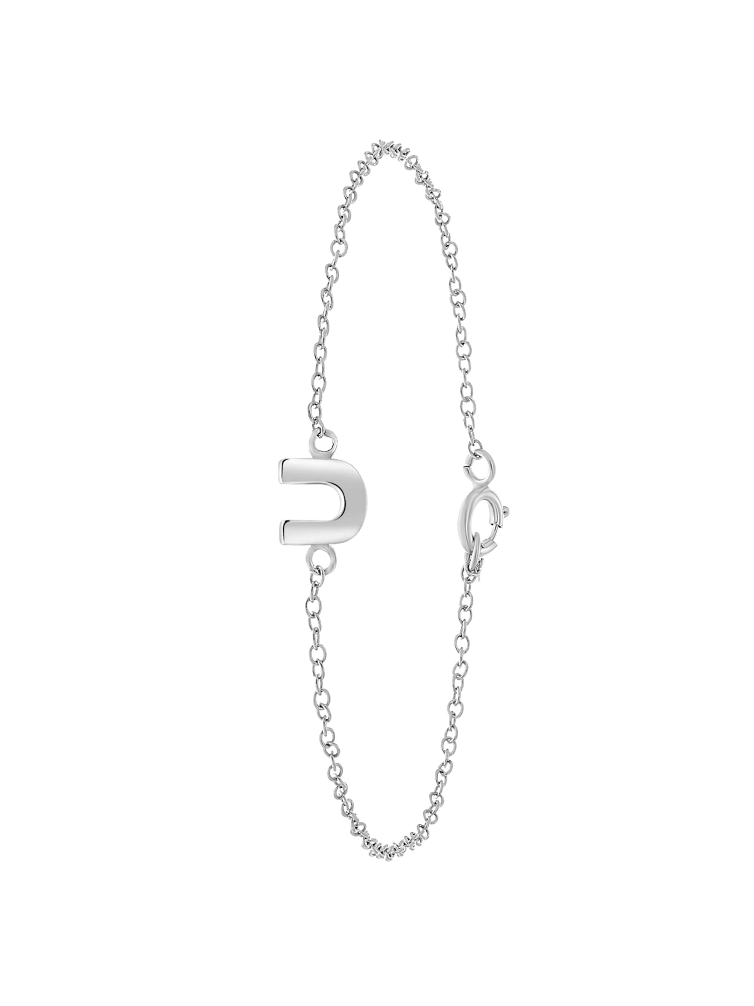 Lucardi Bracelet in Silver: front