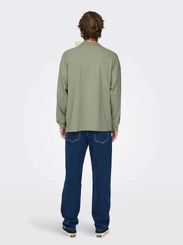 Tricou de la Only & Sons pe verde