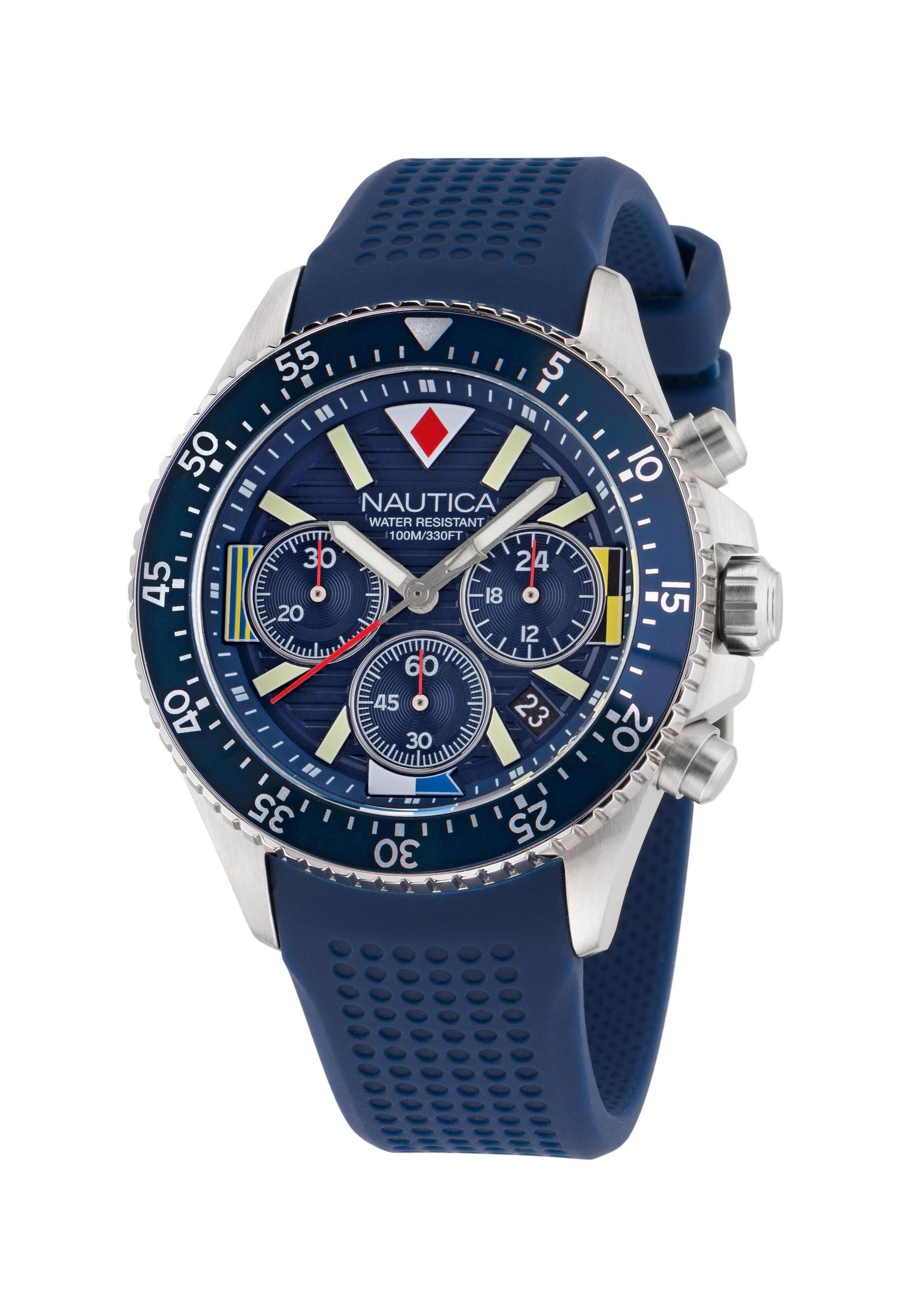 NAUTICA Analog Watch 'Wesport' in Blue: front