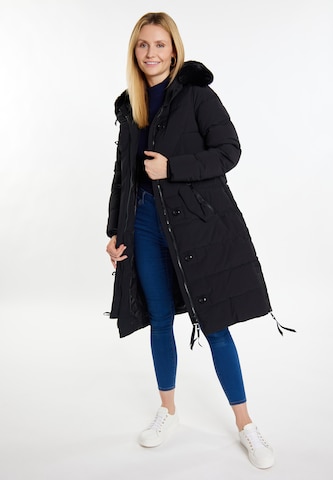 usha BLUE LABEL Χειμερινό παλτό σε μαύρο