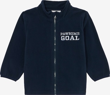NAME IT Fleecetakki 'NMMJOHAN PAW' värissä sininen: etupuoli
