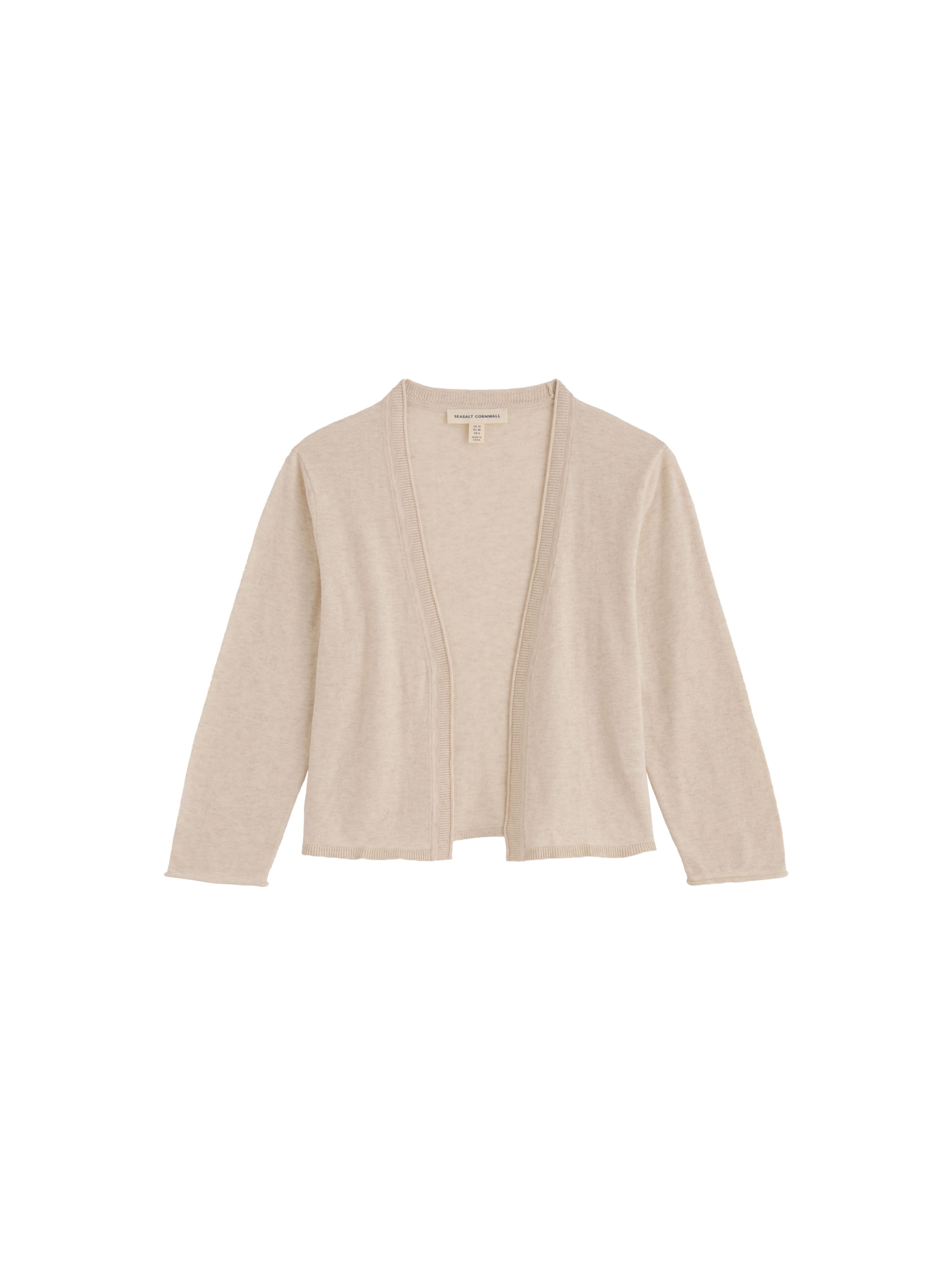 Seasalt Cornwall Kardigan 'Vanessa' – béžová: přední strana