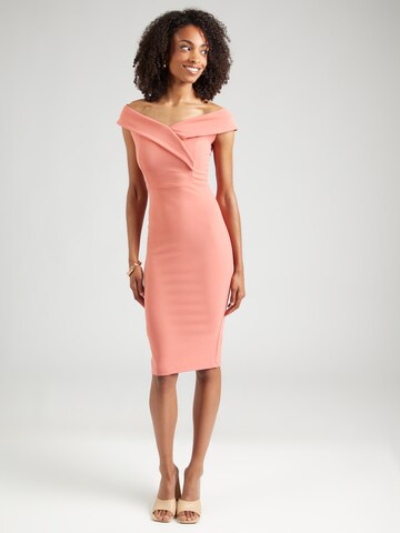 WAL G. Jurk in Roze: voorkant