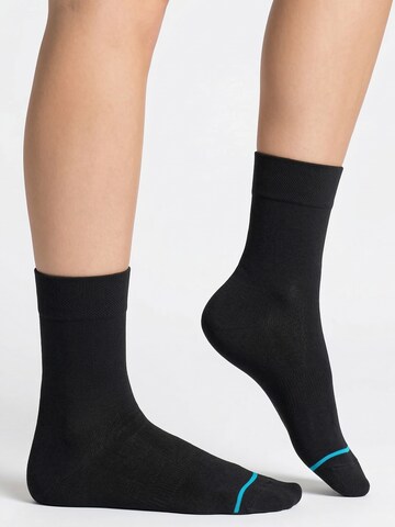 footstar Socks 'Neon' in Black