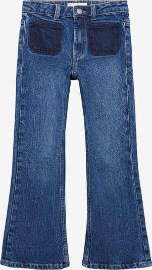 MANGO KIDS Jean 'MILENA' en bleu denim, Vue avec produit