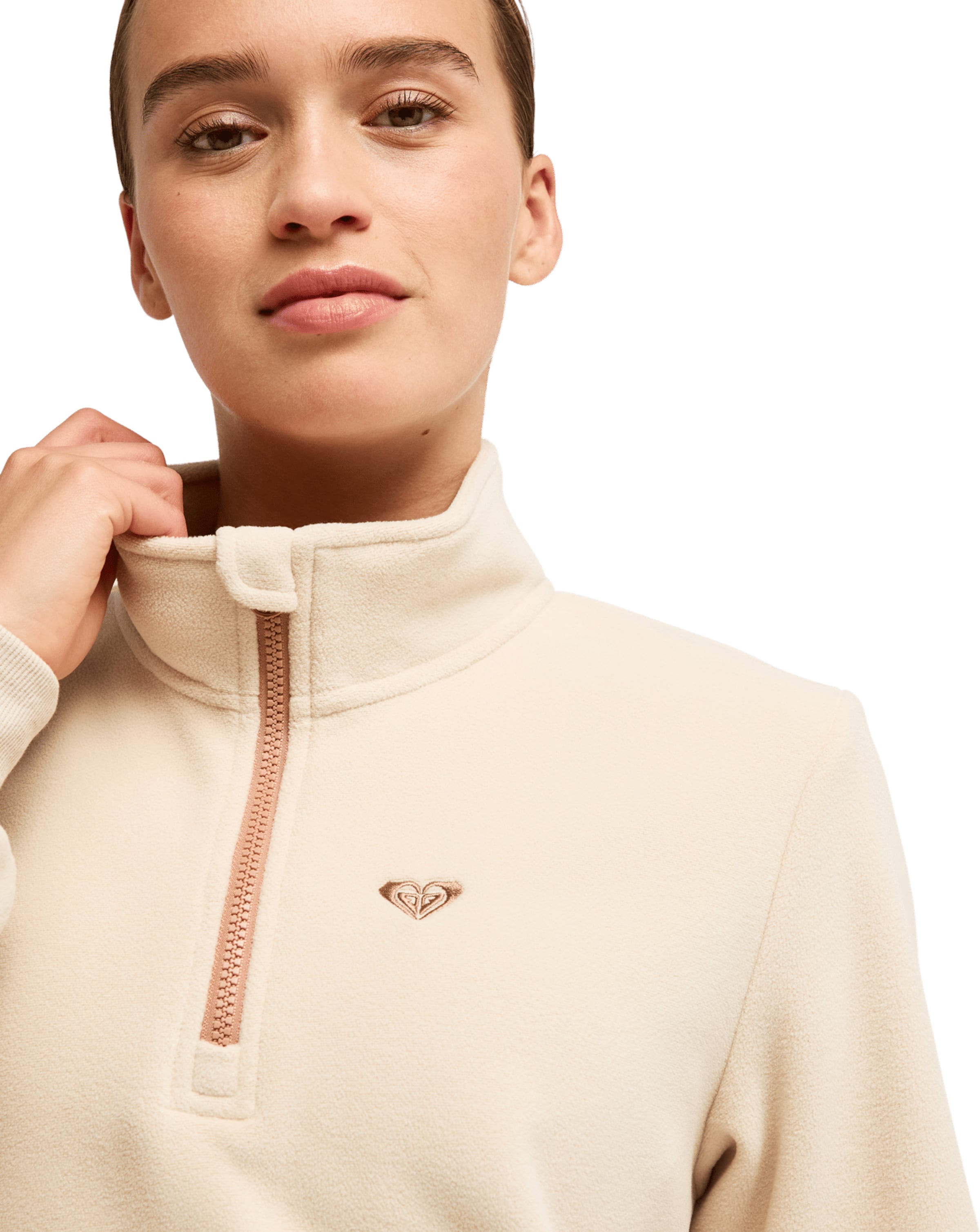 ROXY Pullover 'Waves of Warmth' in Beige