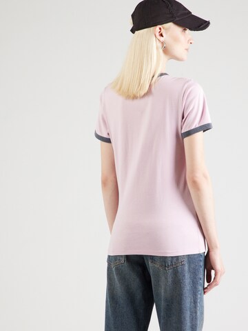 T-shirt 'RINGER TEE' WRANGLER en violet