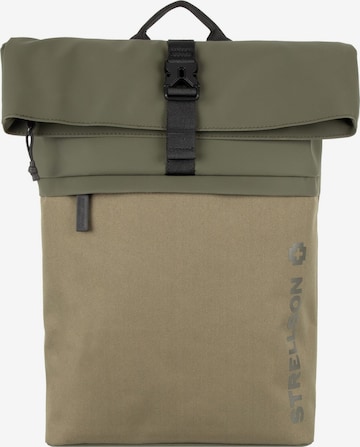 STRELLSON Rucksack 'Alperton Eddie Daypack' in Beige: Vorderseite