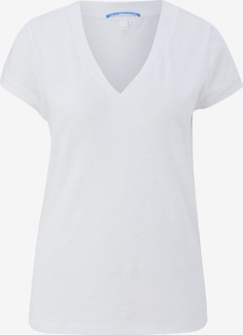 QS Shirt in White: front