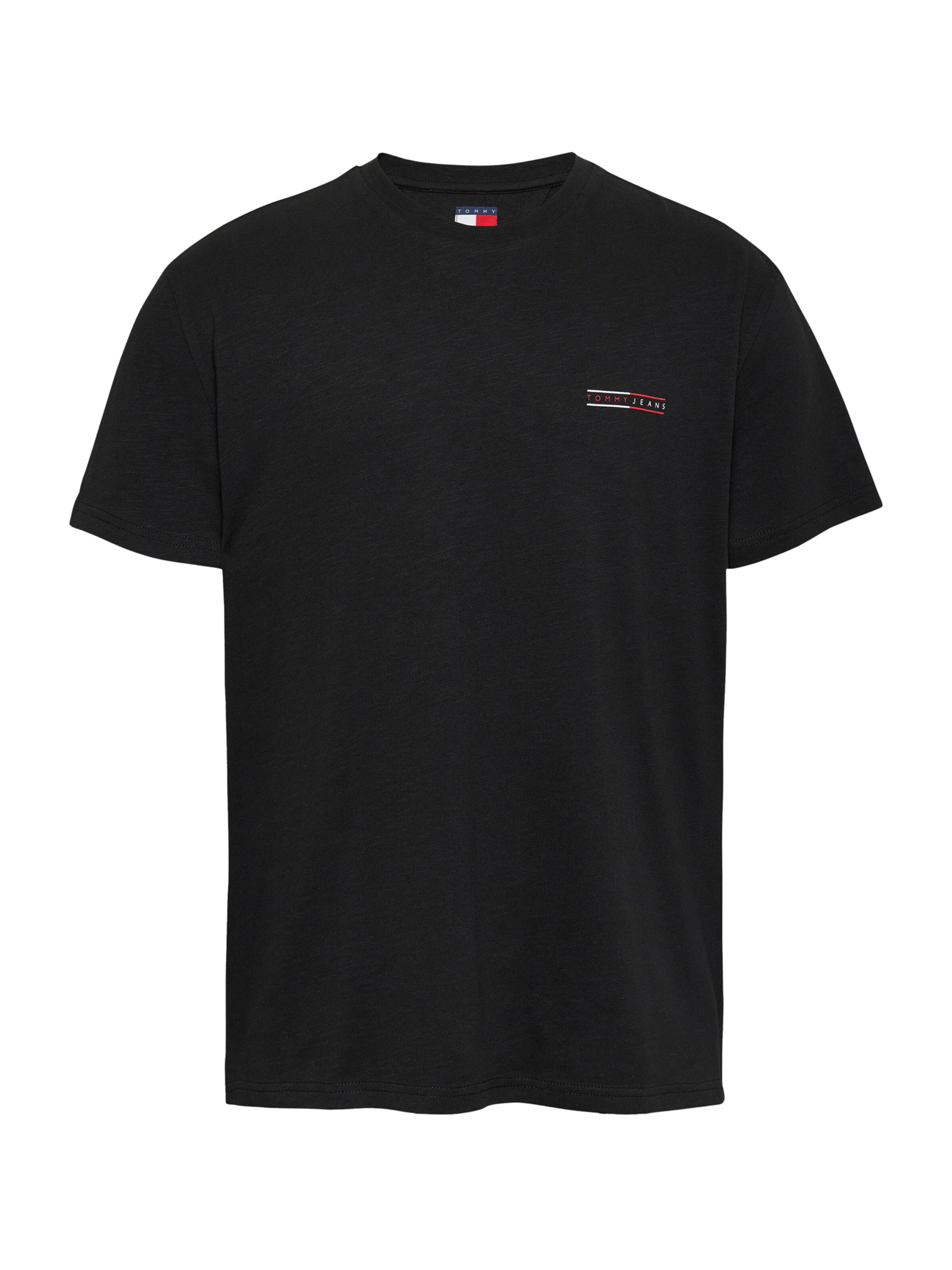 Tommy Jeans Tričko - Čierna: predná strana