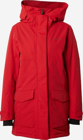 Didriksons Funkcionalna jakna | rdeča barva: sprednja stran