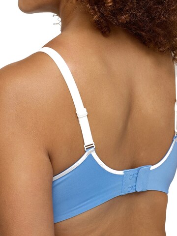 Push-up Soutien-gorge 'Lined Comfort Push-Up BH' cfab en bleu