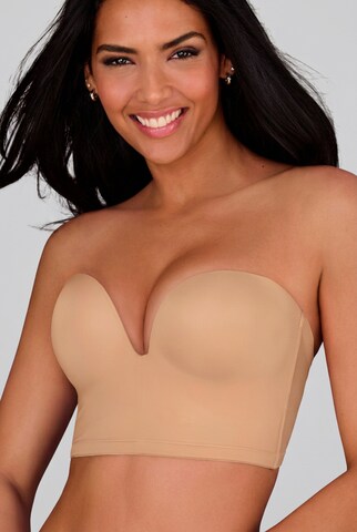 LASCANA - Push-up Sujetador en beige: frente