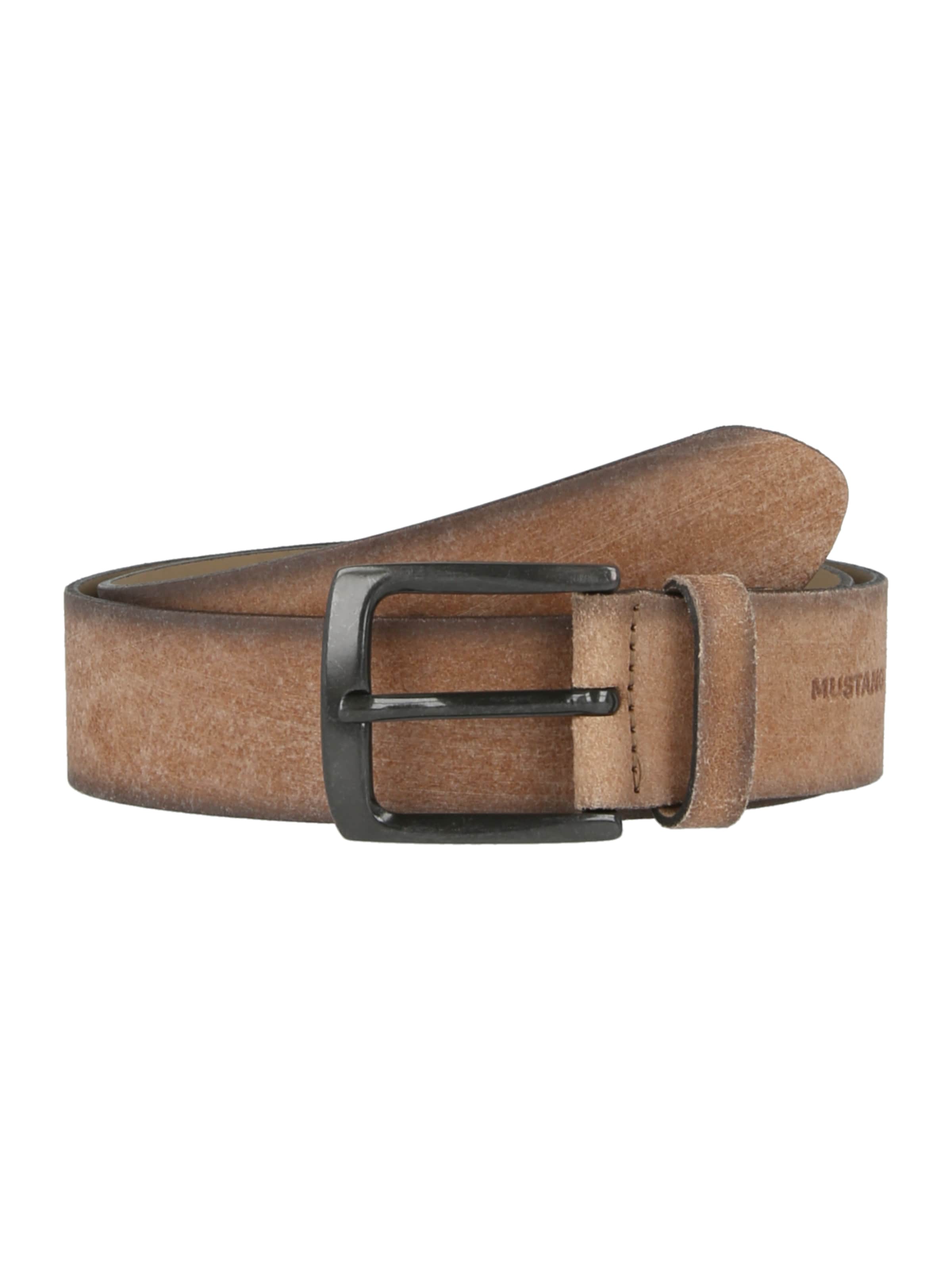 Ceinture MUSTANG en marron : devant