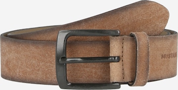 Ceinture MUSTANG en marron : devant