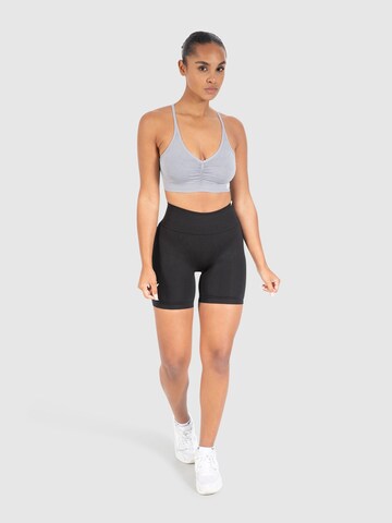 Bustier Soutien-gorge de sport Smilodox en gris